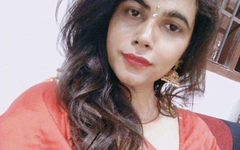 Vijeta bajaj, Nikki Bajaj, Trans Girl, Trans Gender, Karva Chauth Festival, Raipur, Chhattisgarh, Miss International Transquin, Khabargali