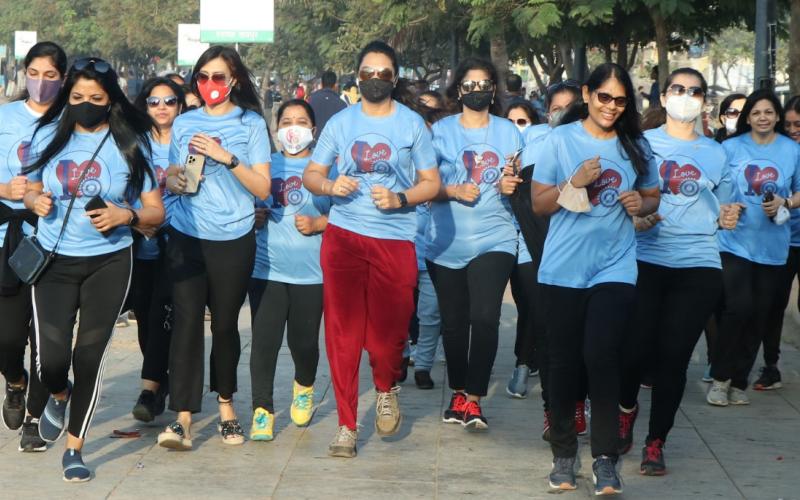 Innerwheel Club, Marine Drive, Marathon, Zonal Cospolytin Anju Awadhiya, Raipur, Khabargali