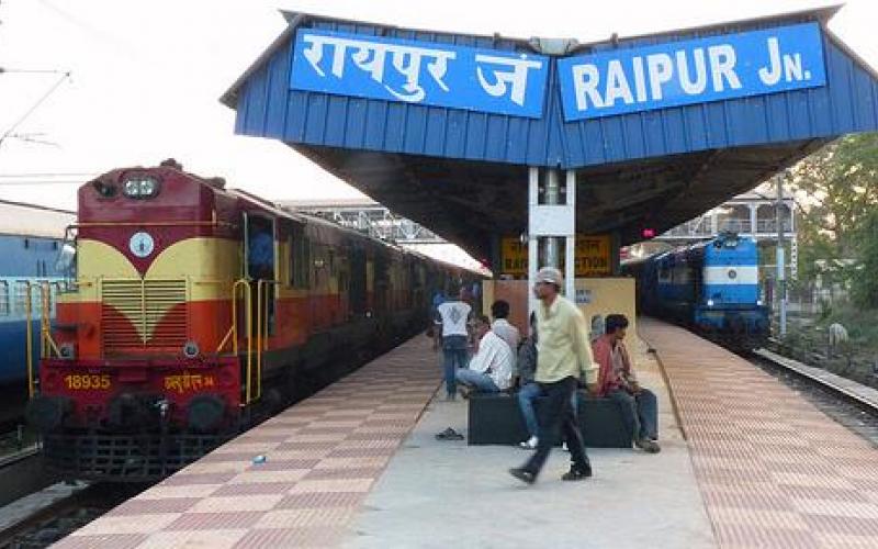 Rajdhani Raipur, Train, Electrification between Raipur-Lakholi, Khabargali