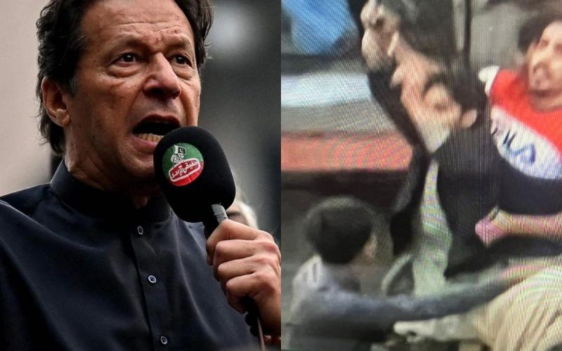 Pakistan, former prime minister Imran Khan, firing at rally, attacker AK-47, Khabargali