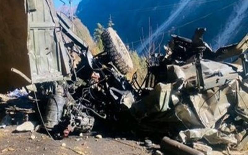 Tragic accident, Indian Army vehicle fell into ditch, 16 soldiers martyred, Gangtok, Sikkim, News, khabargali