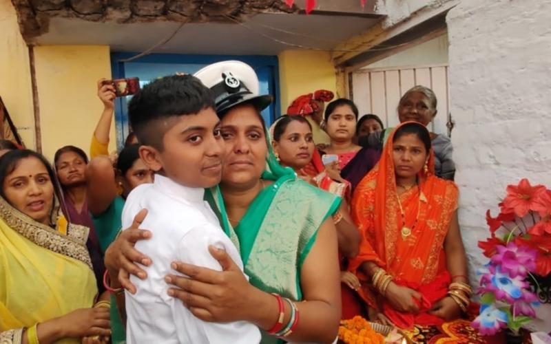 Chhattisgarh's first woman Agniveer Hisha Baghel, Village Borigarka, Indian Navy SSR, Khabargali