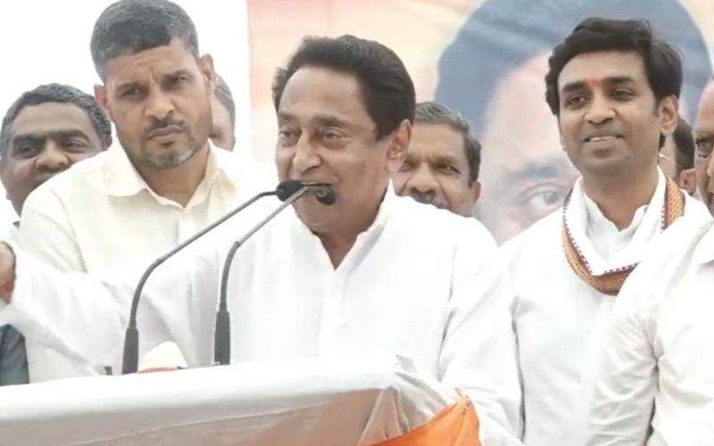 Big announcement of Congress regarding elections, 100 units of electricity waived and 200 units halved, Madhya Pradesh Congress President and former CM Kamal Nath,khabargali