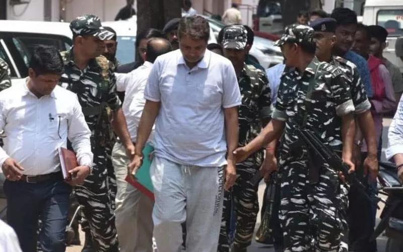 Anwar Dhebar's remand extended, ED accused of harassment, threatened to commit suicide in front of the judge, money laundering being done under the guise of alcohol, Nitesh Purohit alias Appu arrested, Raipur, Chhattisgarh,khabargali