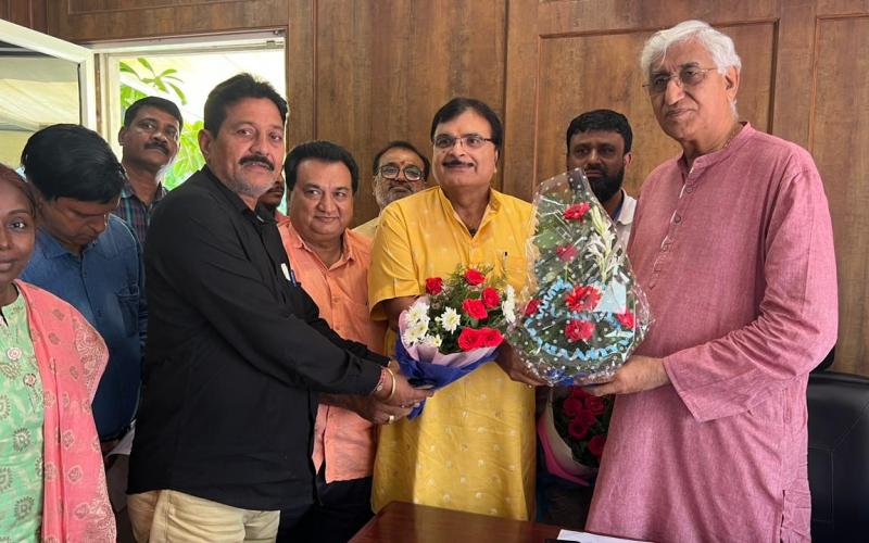 Deputy Chief Minister Shri T.S.  After meeting with Singhdev, the health workers union announced the end of the strike, Raipur, Chhattisgarh,khabargali