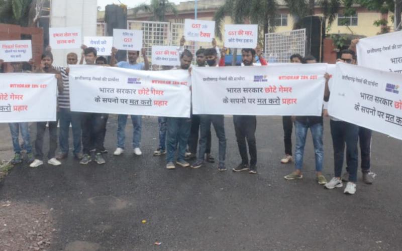 Online gamers of Chhattisgarh demand proposed 28 percent GST refund, casino and horse racing Raipur Chhattisgarh News,khabargali
