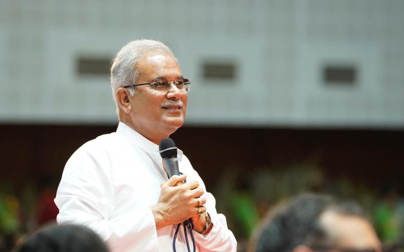 In the upcoming examinations of Chhattisgarh PSC, the number of interviews will be less, Chief Minister Bhupesh Baghel at the divisional level youth conference at Bahtarai Stadium in Bilaspur, Chhattisgarh,khabargali