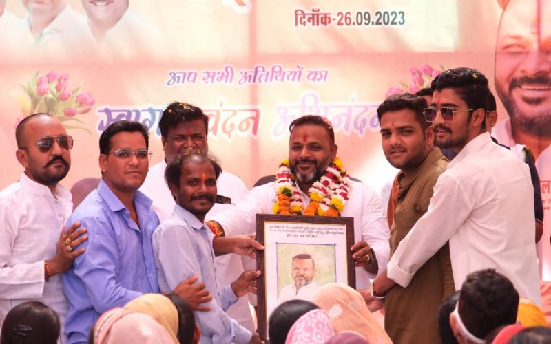 Inauguration of the first Chief Minister Labor Resource Center of Raipur city in Bhakta Mata Karma Ward No. 67, Raipur South Assembly, Shri Sushil Sunny Agarwal, President Chhattisgarh Building and Construction Workers Welfare Board, Raipur, Chhattisgarh, Khabargali.