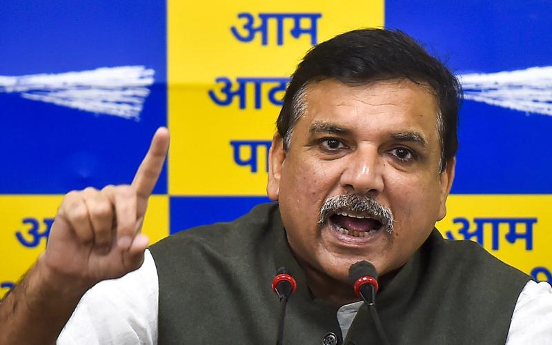 AAP MP Sanjay Singh arrested by ED, Delhi's liquor policy scam, former Deputy Chief Minister and Arvind Kejriwal's right hand Manish Sisodia, Khabargali