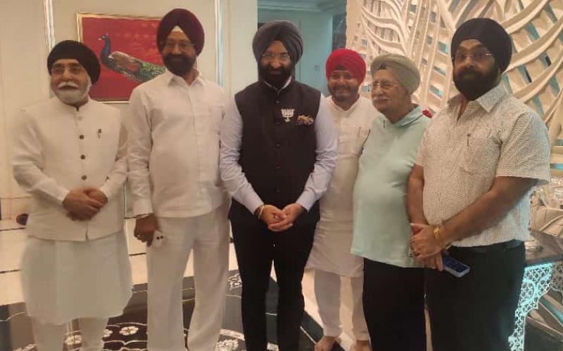 Former Chairman of Delhi Gurdwara Management Committee Manjinder Singh Sirsa reached Raipur, warm welcome, participated in many programs, Khabargali