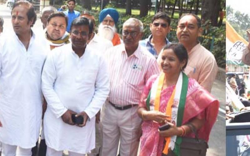 Chhaya Verma from Dharsiwa, Pankaj Sharma from Raipur Rural, Kuldeep Juneja from Raipur North, Vikas Upadhyay from West, Mahant Ramsundar Das from Raipur South, Dhanendra Sahu from Abhanpur, Shiv Dahria from Arang, Assembly Elections, Chhattisgarh, Khabargali.