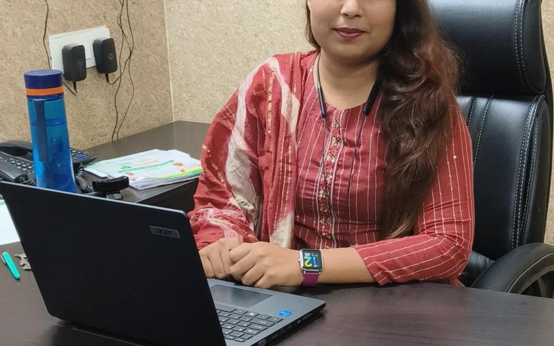 Geetika Brahmbhatt will take charge of Chhattisgarh Sotto, Organ and Tissue Transplant, National Organ Transplant Programme, Media Consultant, Pramod Brahmbhatt, Kushabhau Thackeray University, Journalism and Mass Communication, Raipur, Chhattisgarh, Khabargali