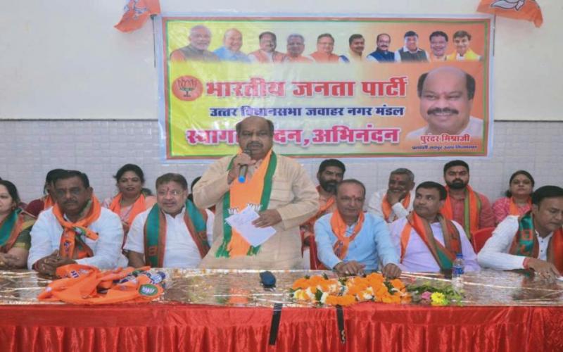 Capital's North Assembly BJP candidate Purandar Mishra, Raipur, Chhattisgarh, Khabargali.