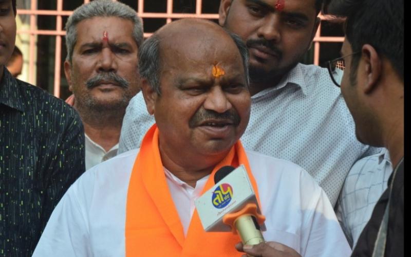 BJP's North Assembly candidate Purandar Mishra, Chief Election Office, Raipur, Chhattisgarh, Khabargali