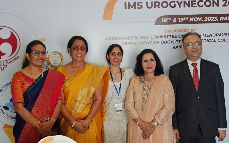 Indian Menopause Society, IMS, IMS Eurogynecon 2023, Dr. Pushpa Sethi, Hara Patnaik, IMS, Pandit Dr. Abha Singh, former Vice Chancellor of DDU Health University Raipur, Pandit JNM Medical College Dean Dr. Triputi Nagariya, Dr. Manoj Chellani, Dr.  Jyoti Jaiswal, Dr. Tanveer Singh, Dr. Bipasha Sen, Raipur, Chhattisgarh, Khabargali