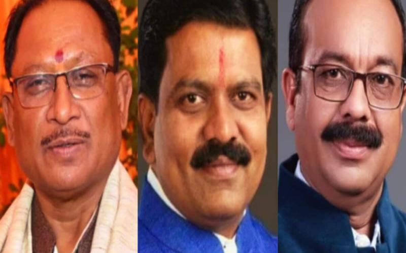 CM Sai will take oath along with Deputy CM Arun Sao and Vijay Sharma, Chhattisgarh, Khabargali