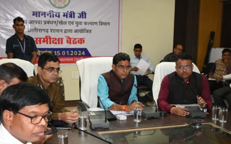 Registry of Illegal Colony and Plating, Revenue and Disaster Management and Sports and Youth Welfare Minister of Chhattisgarh Government, Tankram Verma, Khabargali