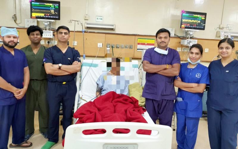 Fourth consecutive successful surgery of Ebstein anomaly in the Heart, Chest and Vascular Surgery Department of Ambedkar Hospital, Dr. Krishnakant Sahu, Head of the Department of Heart, Chest and Vascular Surgery at Dr. Bhimrao Ambedkar Memorial Hospital, Raipur, Chhattisgarh, Khabargali