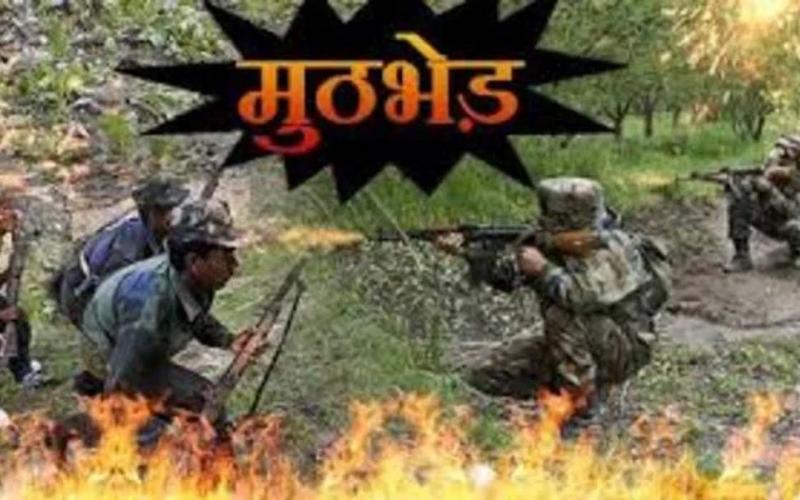 Big action by police against Naxalites.. 6 rewarded hardcore Naxalites including the commander killed, a huge cache of ammunition recovered from the spot, Naxalites of this platoon were involved in the murder of three civilians near Basaguda, Polampalli area of ​​Naxal-affected Basaguda police station area, Chhattisgarh, Khabargali