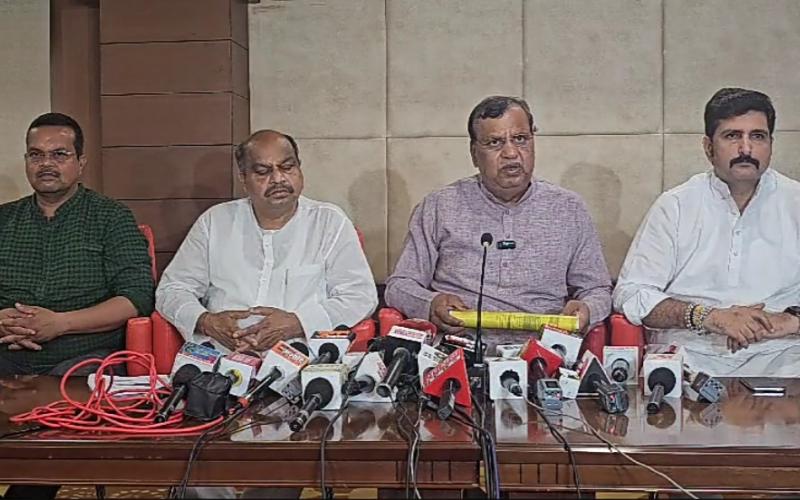 BJP exposed the Congress manifesto! Shivratan Sharma presented shocking facts, BJP's state vice president and election management committee state convenor Shivratan Sharma, Chhattisgarh, Khabargali