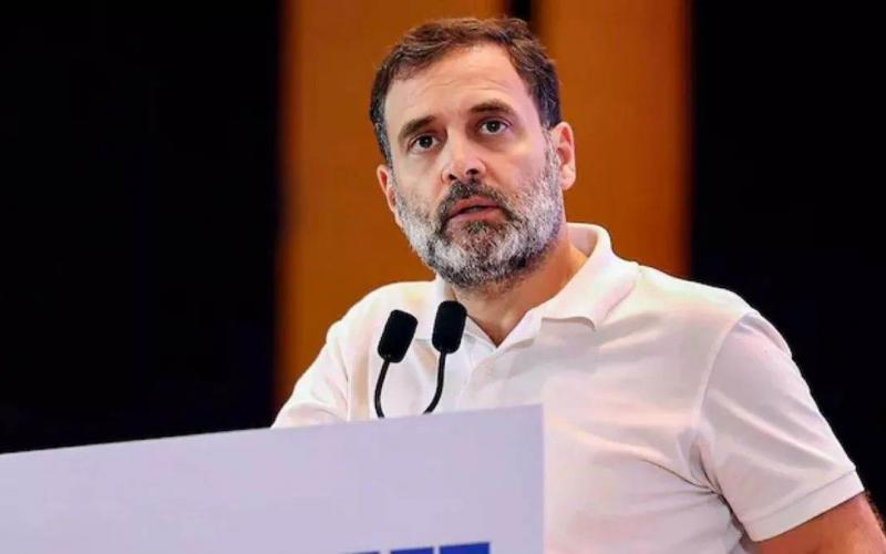 Rahul Gandhi attended a program organized by Samridh Bharat Foundation at Indira Gandhi Pratishthan in Lucknow on Friday, Khabargali