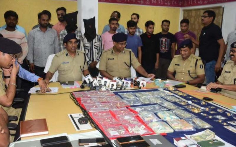 Police revealed 7 thefts happening in the city, gardener Chetan adopted this method to pay off the debt, Raipur, Chhattisgarh, Khabargali