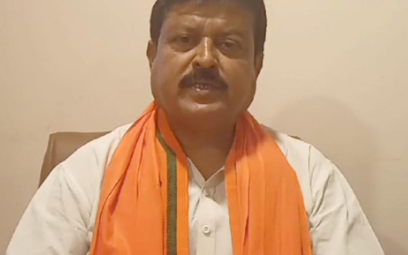 At least Congress should not talk about peace and trust: Sanjay Shrivastav, Chhattisgarh, Khabargali