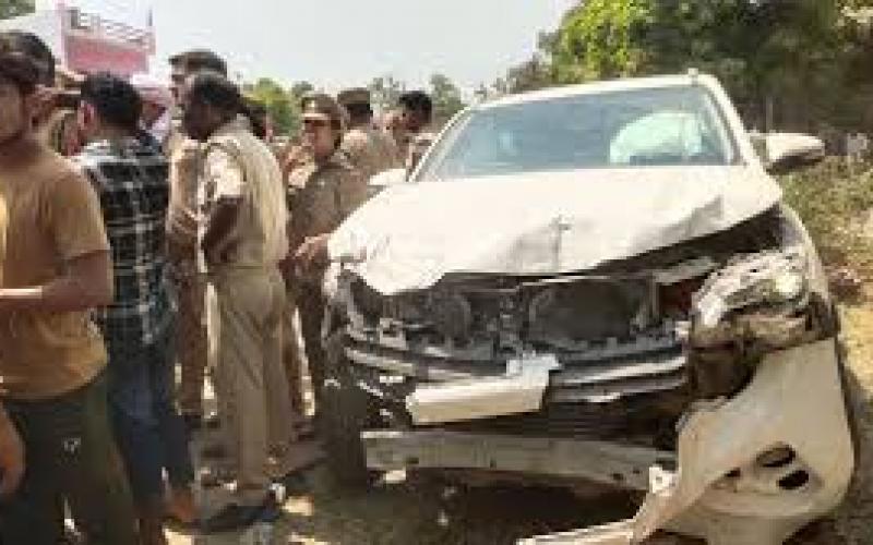 In Gonda, the convoy of BJP MP Brijbhushan's son Karan trampled three people, two dead, woman in critical condition, Khabargali