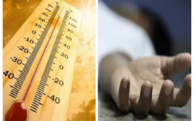 Temperature in Raipur is 45.5 degree Celsius.. Old man dies due to heatstroke during storytelling in Amleswar, severe heat in most parts of the state including capital Raipur on the fifth day of Nautapa, Chhattisgarh, Khabargali