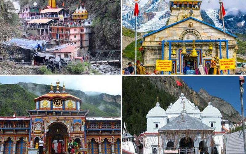 So far 14 devotees have died in Gangotri-Yamunotri Dham, a large number of pilgrims have gathered in Kedarnath, Badrinath, Gangotri and Yamunotri Dham, Khabargali