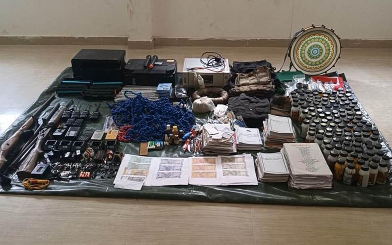 Big disclosure under anti-Naxal campaign, note printing machine found from Naxalites, samples of notes also recovered..