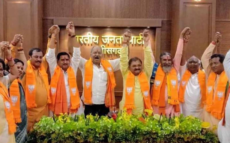 Newly elected BJP MPs are going to Delhi, will remain present till the swearing-in ceremony, Chhattisgarh, Khabargali