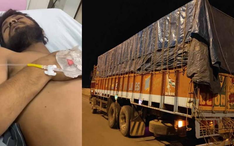 People carrying cattle to Odisha in a truck were beaten up, two died after jumping into the river to save their lives, Chhattisgarh, Khabargali