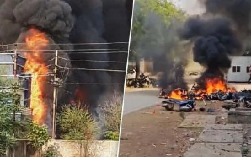 2 orders late night in Balodabazar violence case... Collector removed, SP suspended, retired judge will investigate these points, major action against officers after CM Sai's strictness, investigation committee will submit report within 3 months, Congress team also visited Balodabazar, Chhattisgarh, Khabargali