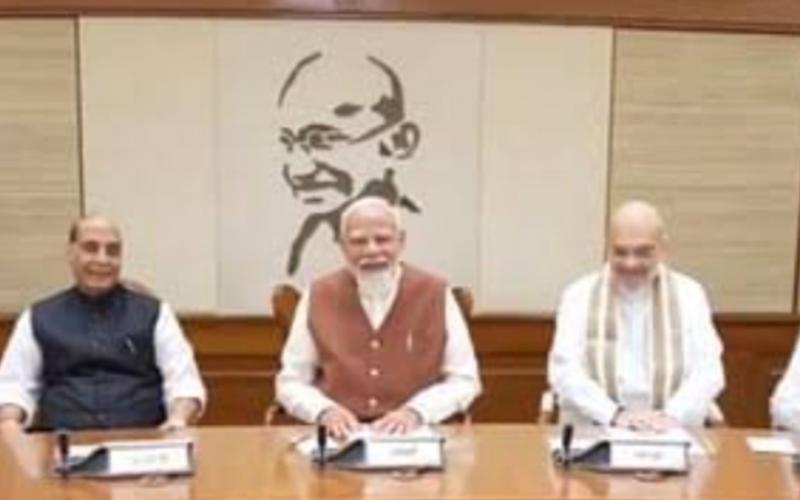 Cabinet meeting starts at PM residence, government can take big decisions... Latest news Hindi news big news khabargali 