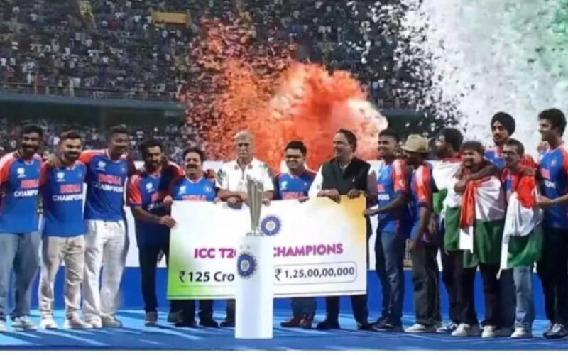 BCCI gave prize money of Rs 125 crore to Team India, Virat Rohit gave this big statement... big news hindi news latest news cricket news Khabargali 