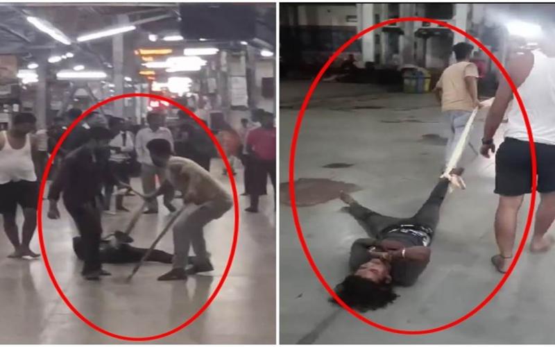 Youth brutally beaten up after theft at Raipur Railway Station, 4 canteen workers arrested 3 RPF personnel including 1 assistant sub-inspector and 2 women constables suspended for negligence in duty and not responding to the situation, Chhattisgarh, KhabarGali