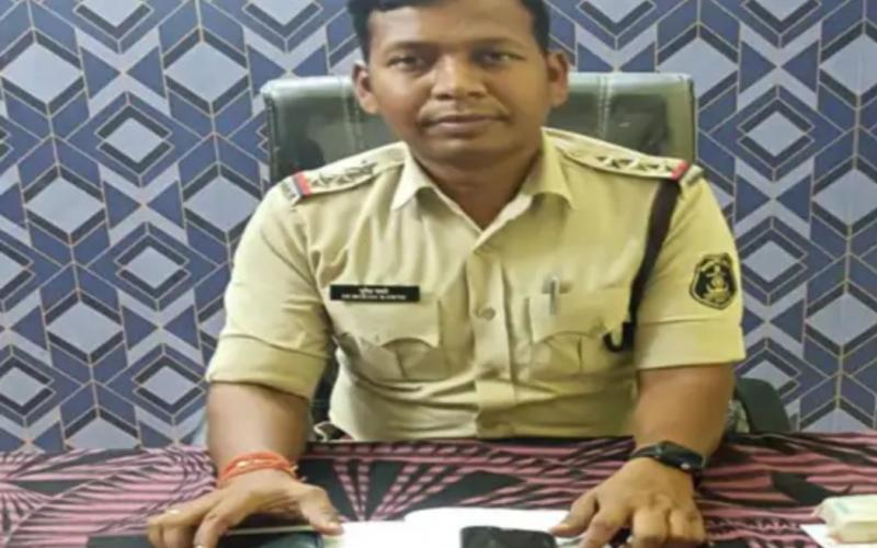 Tikrapara police station in-charge Durgesh Raote line attached, Manoj Sahu made in-charge, Chhattisgarh, Khabargali