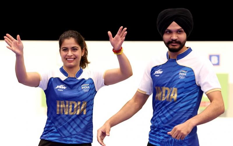 The country got its second medal, Manu Bhaker and Sarabjot won bronze in shooting…  latstnews  hindinews bignews latestnews khabargali 