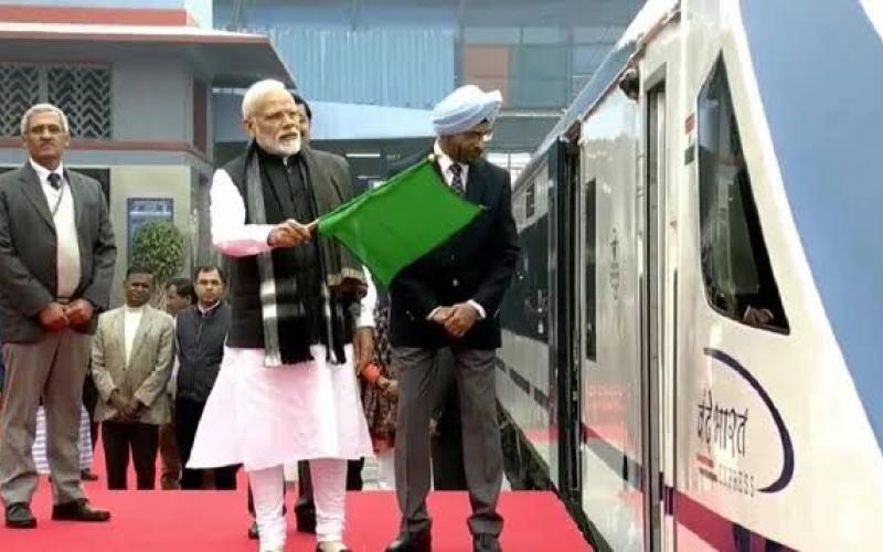 PM will flag off three Vande Bharat trains, will also inaugurate national conference on district courts... Cg news hindi news big news khabargali 