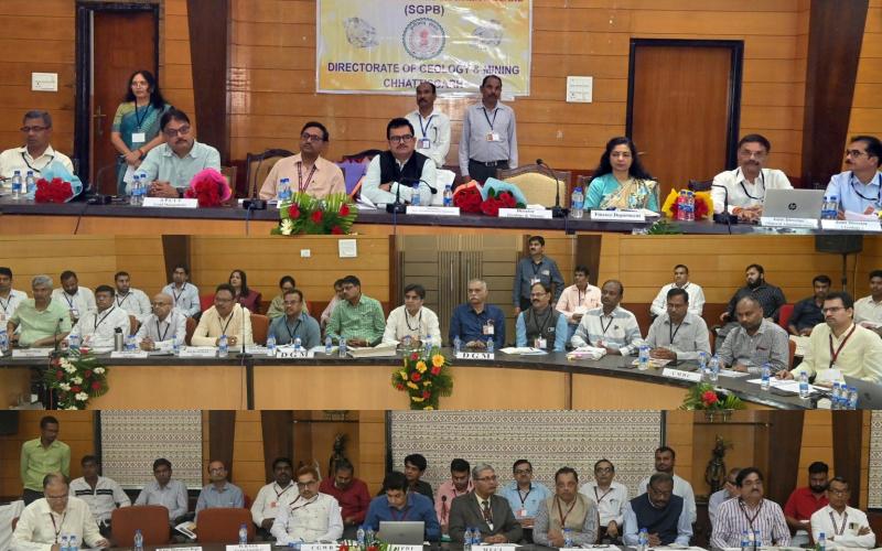 Explore minerals using modern technology: Secretary P. Dayanand, Mineral revenue of about Rs 13000 crore received in the year 2023-24, about 30 times more than the state establishment year, 23rd meeting of State Level Geological Program Board Chhattisgarh concluded, Chhattisgarh, Khabargali