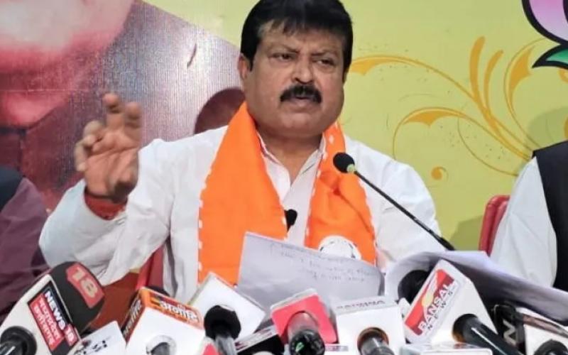 The issueless Congress facing political exile and its leader Bhupesh Baghel are making disgusting statements for petty politics - Sanjay Shrivastava, BJP General Secretary, Chhattisgarh, Khabargali