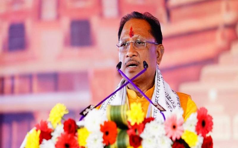 CM Sai's big announcement, the victim's family will get a compensation of Rs 10 lakh in Tonhi murder case... Cg news cg big news khabargali 