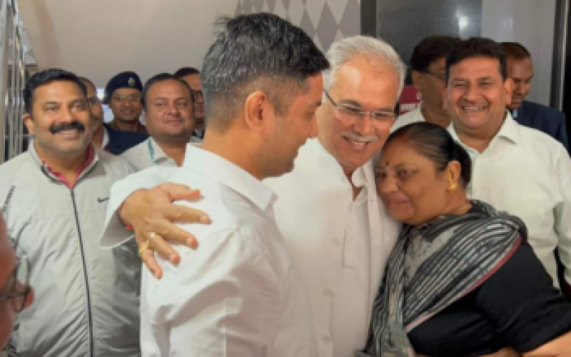 Police took former CM Bhupesh Baghel's son to the police station, know what is the whole matter? Cg news hindi news cg Big news latest news khabargli 