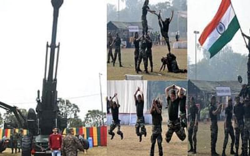 A military exhibition will be organized at the Science College grounds in Raipur, many equipment including the battle tank T-90 will be displayed... Cg news latest news Raipur news khabargli 