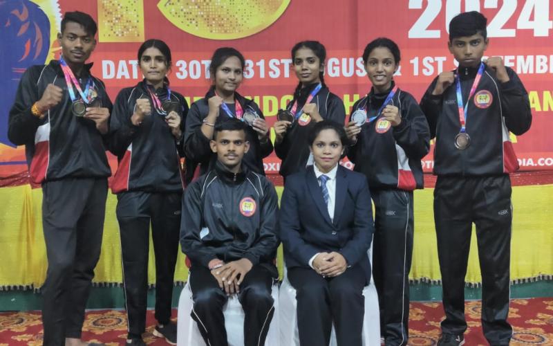 15th National Thai Boxing Championship, Chhattisgarh won 10 medals including 06 gold, 02 silver and 02 bronze in the 15th National Thai Boxing Championship. Riya Janghel of Raipur and Kanika Chandrakar of Durg won 02 gold medals each. Yashika Reddy of Raipur and Harsh Kashyap of Durg also won gold, Khabargali