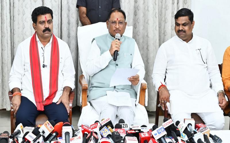 Chief Minister Vishnudev Sai demanded 10 thousand PM housing, expected to be completed soon... c gnews hindinews latest news khabargali 
