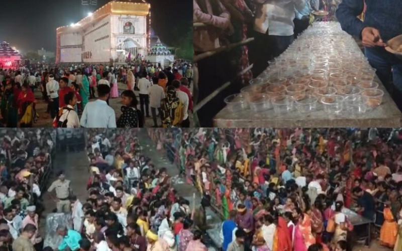 Herbal kheer distributed to asthma sufferers, devotees arrived from all over the state cg news hindi news latest news hindi News khabargali 