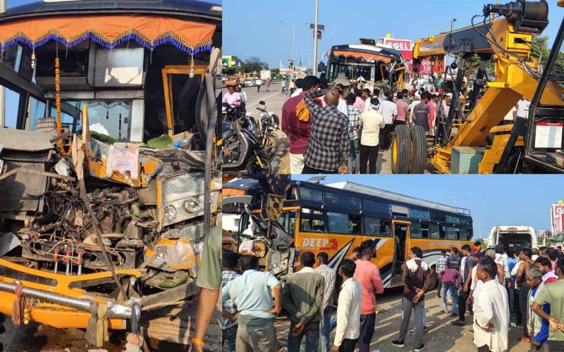 Bus full of soldiers meets with accident, 15 soldiers injured in accident  जवानों से भरी बस दुर्घटनाग्रस्त, हादसे में 15 जवान हुए घायल  cg news latest news cg hindi news chhattisgarh news khabargali 