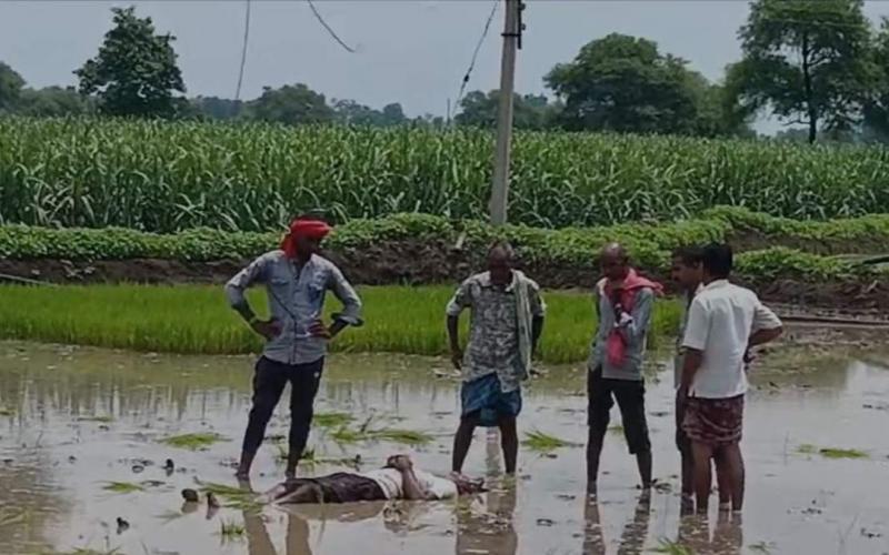 Young man lost his life due to negligence of electricity department, died due to being hit by a bent wire  cg news hindi news kawardha news khabargali 